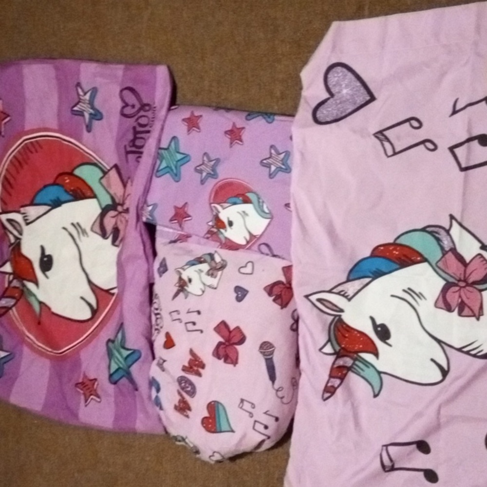 NICKELODEONS JOJO SIWA 4 PC. SHEET SET SIZE TWIN